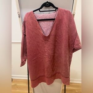 Free People red tunic